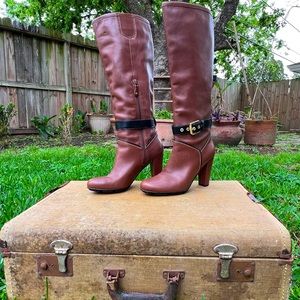 Rockport Brown / Black Boots 7